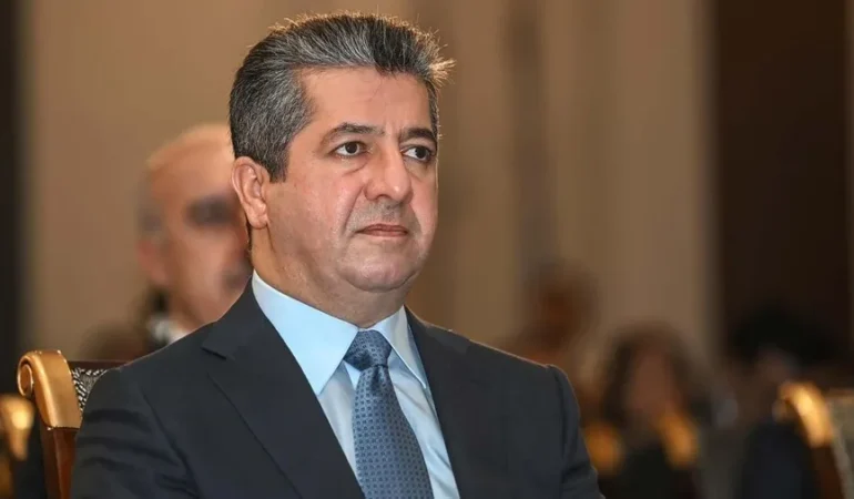 مەسرور بارزانی سەرەخۆشی لە پارێزگاری کەرکووک دەکات